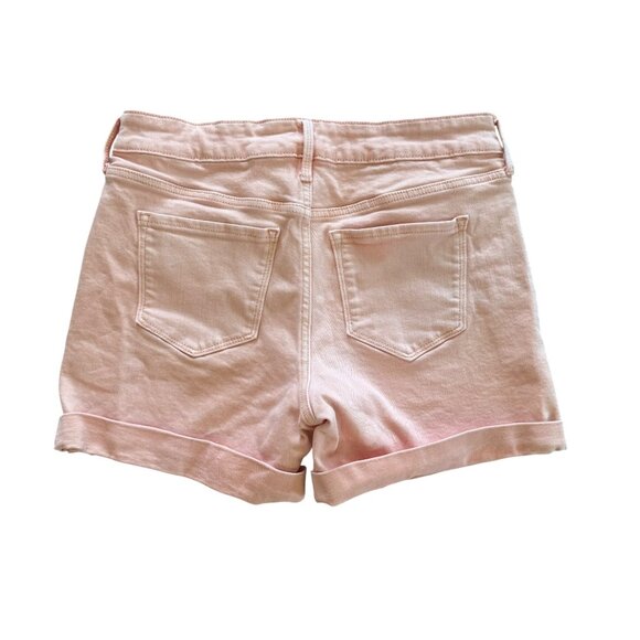 Old Navy Womens Light Pink Distressed Denim Shorts Size 8 - Picture 2 of 7